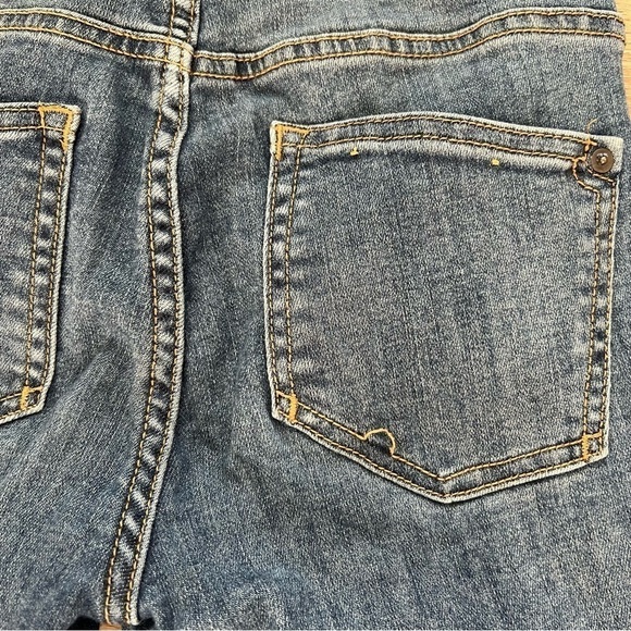 Pilcro and the Letterpress Anthro High Rise Denim Legging Jeans Stretch Size 26 - Picture 5 of 8